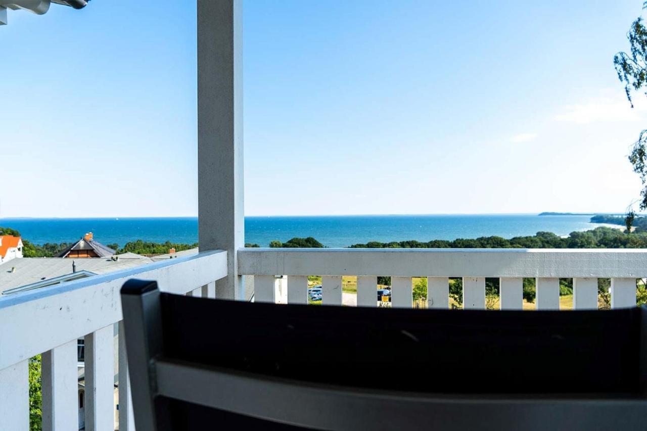Mit Meerblick Und Balkon, Gratis Nutzung Vom Ahoi Erlebnisbad Und Sauna In Sellin - Meeresblick Fewo 29 奥斯特巴德·哥伦 外观 照片